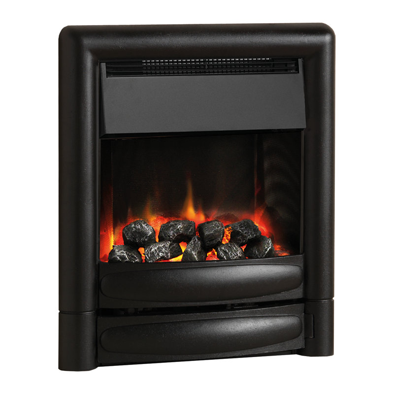 Emerson Belfry Heating 49.5cm W Electric Fireplace Insert, Black