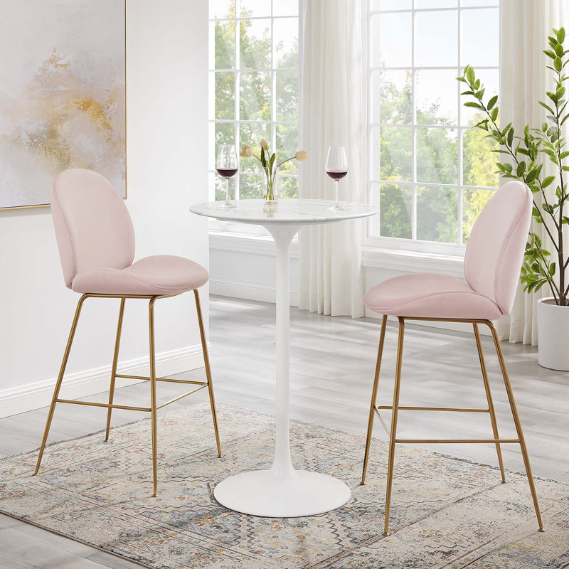 Table de bar Lippa, Blanc