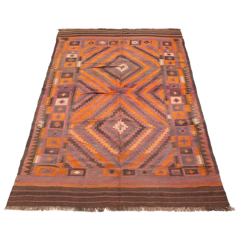 Kilim bourgogne Sivas 5 pi 9 po x 9 pi 6 po