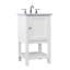 Ensemble de meuble-lavabo simple 19 po Narron-345642389