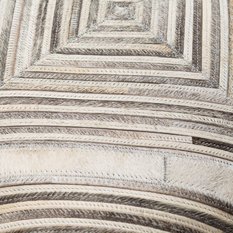 Zander Geometric Reversible Throw Pillow