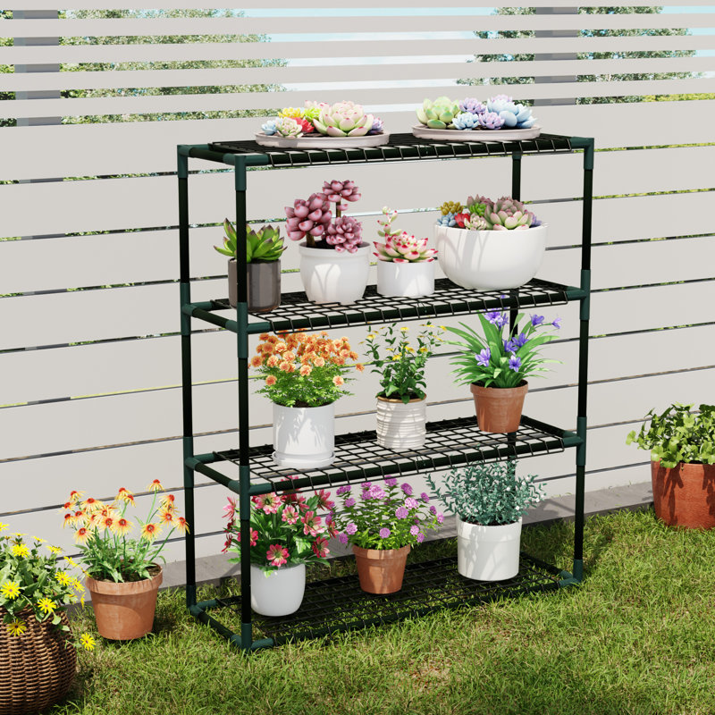 Présentoir à plantes à 4 niveaux