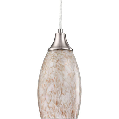 Milk Glass Pendant Light