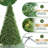 10ft Green Christmas Tree with 1200 Lights Remote and 5090 Tips