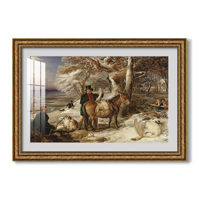 Le Sport du Jour, 1826 - James Ward - Estampe encadrée sur mesure, Dimensions intérieures 24 po x 34 po