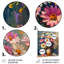 «Daisy Still Life Garden Collage I - Daisies Wall Art Living Room»-1607561438-1607561439