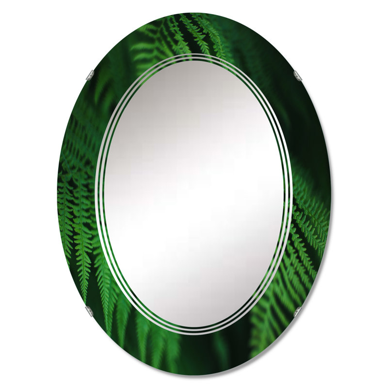 Miroir de salle de bain ovale mural, 36 po x 24 po