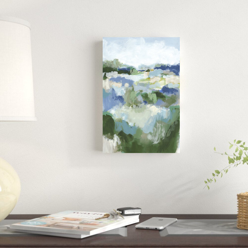 «Country Dreams I» par Christina Long, reproduction sur toile tendue, H 12 po x l 8 po