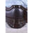 Rippy Upholstered Faux Leather Wingback Bed-27654861