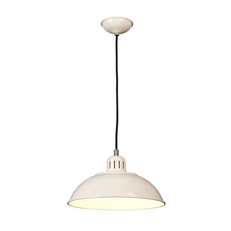Rona 1 - Light Dome Pendant, Cream