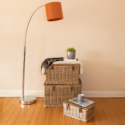 Wicker 3 Piece Basket Set