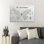 Papillons - «I Sit In Heaven And Watch You Everyday Gallery», toile tendue pour décor commémoratif, brun et beige