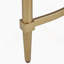 Console polyvalente et élégante pour le salon ou le bureau à domicile, ajoutant une touche de glamour à tout espace