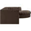 Tissu 4 pièces Demars Velvet Performance Canapé modulaire modulaire-33389827