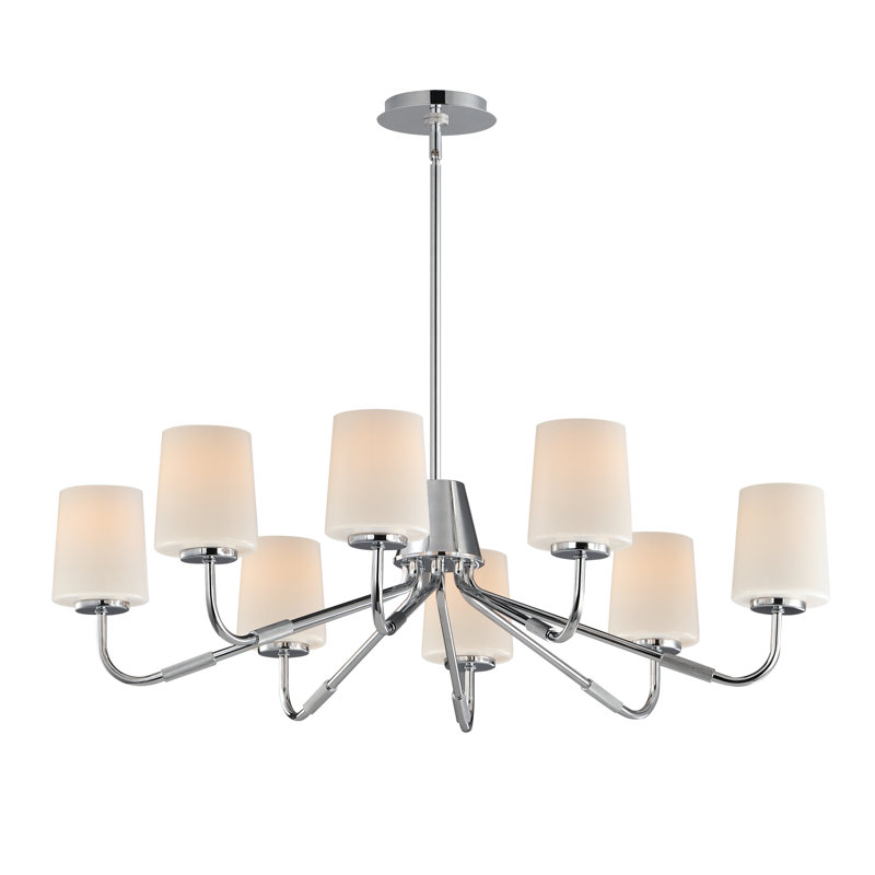Durham-Chandelier, Polished Chrome