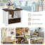 Ensemble de tables de bout l 20 po avec rangement