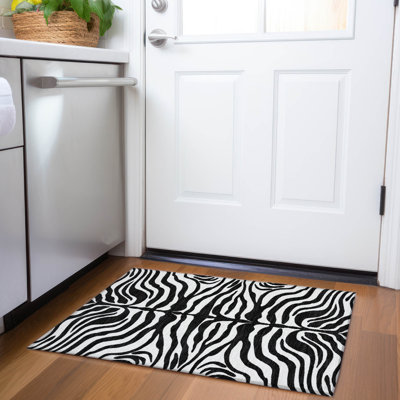 Tapis à motif animal lavable de qualité supérieure Goulven AMF1042