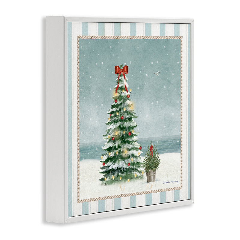 «Christmas In Newport», estampe numérique, conception de Danielle Murray, H 12 po x l 12 po