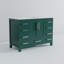 Meuble-lavabo vert 48 po X P 22 po D, avec plateau en marbre de culture-117978681