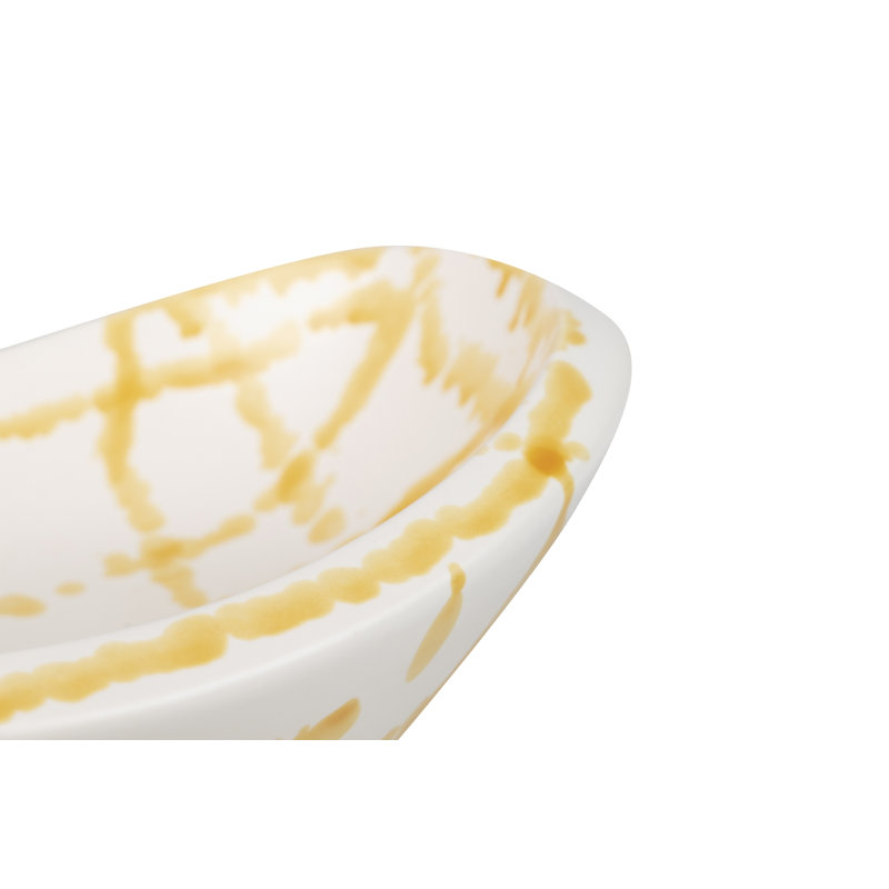 Ceramic Bowl 30x22x10 Cm