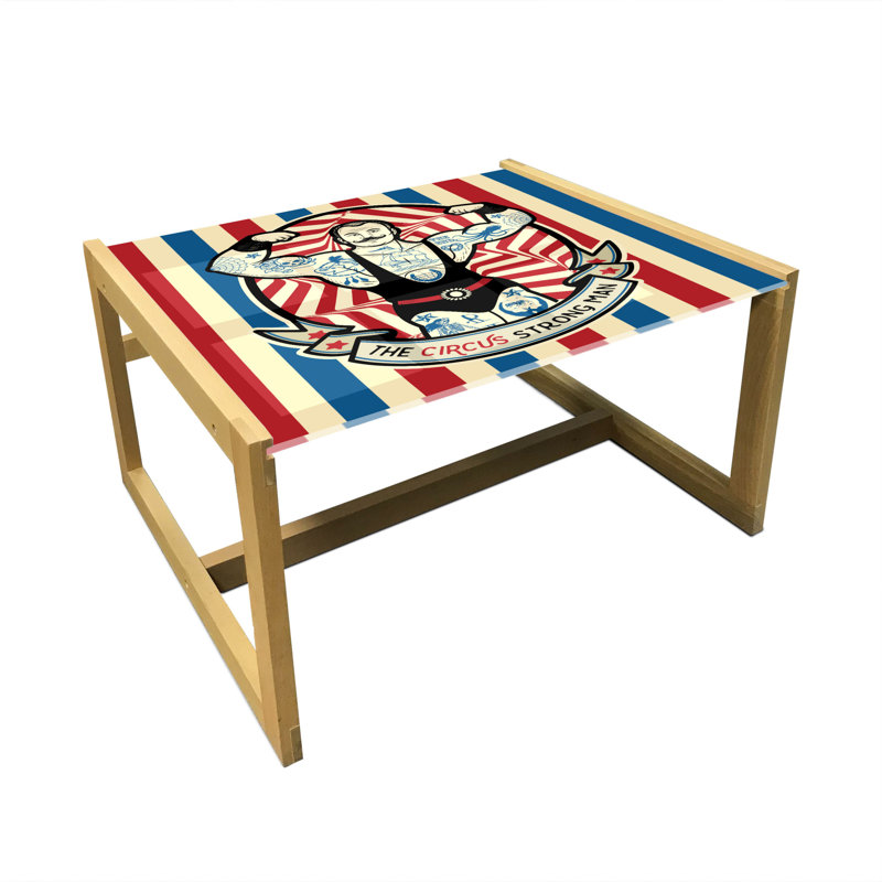 Jaely Sled Coffee Table, 62cm H x 74cm W x 40cm D
