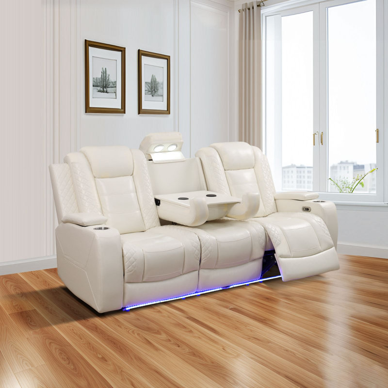 Fauteuil inclinable électrique avec lumière DEL