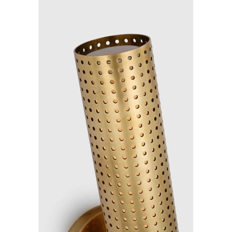 Precision 2 - Light LED Armed Sconce, Antique Burnished Brass