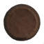 Table d'appoint en faux rotin