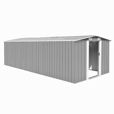 Mclane Garden Shed 257x580x181 cm Metal
