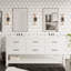 Meuble-lavabo double 72 po Frey