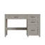 Bureau de direction 47 po avec 4 tiroirs et station de charge Farmhouse-499543288