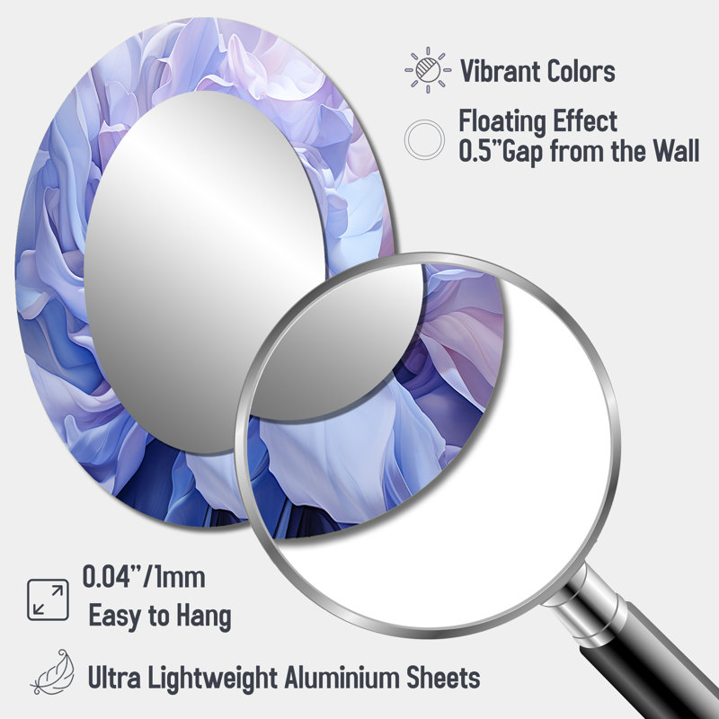 Miroir mural Twist, 40 po x 30 po