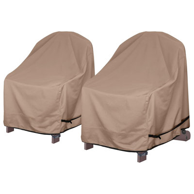 Waterproof Patio Swivel Chair Cover 2 Pack