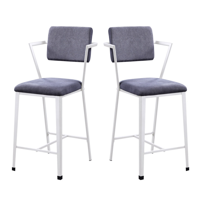 Ensemble de 2 chaises à hauteur de comptoir Katia