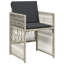 Outdoor Patio Dining Armchair with Cushion-528651944-528651951