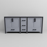Ziva 80 in W x 22 in D Double Bath Vanity