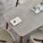 Modern Luxe Rock Slab Table with Ash Frame-108284671