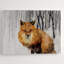 Snowy Fox Painting by Beverly Fuller-25707281-25707280