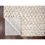 9'x12' Almond Brown Cropped Thin Hand Knotted Natural Wool Oriental Rug DE044BAD0C40469597D46808AD8A683F