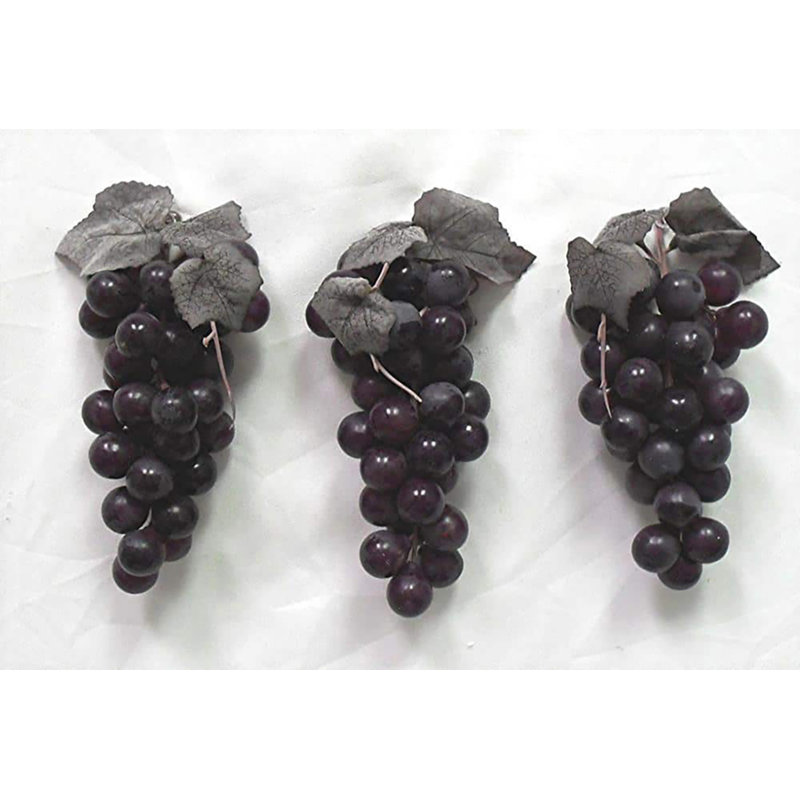 Silk Grape Cluster Arrangement