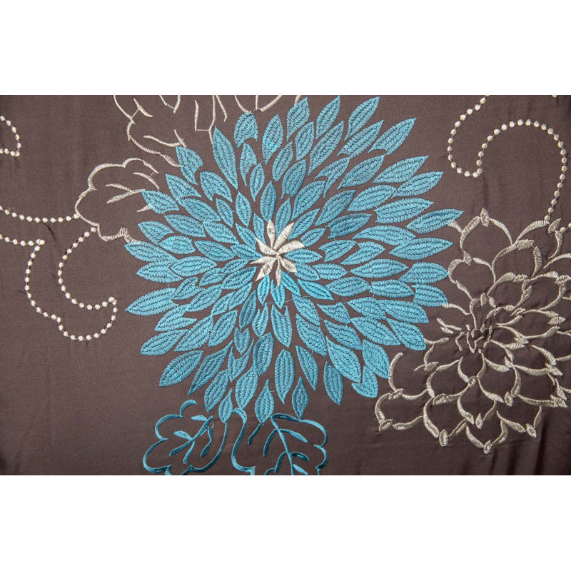 Ensemble d'édredon Tiffany, Édredon simple + 2 taies décoratives + 3 taies d