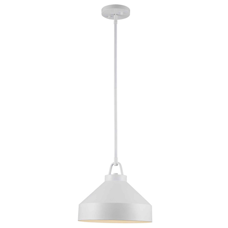 Orion 1 - Light Dome Pendant, White, 49.25" H x 12" W x 12" D