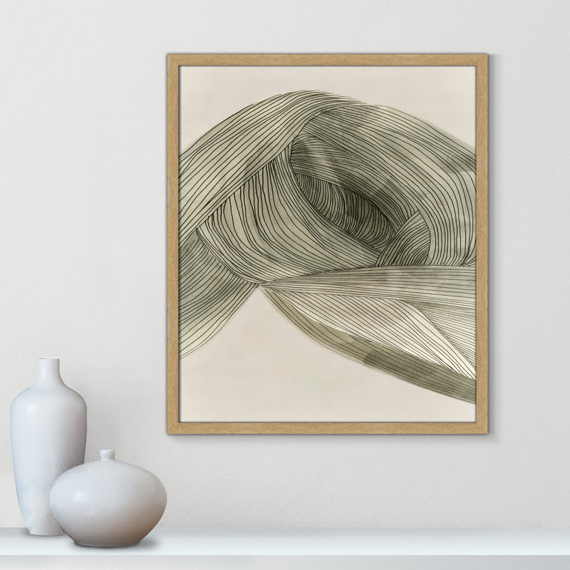 «Arnell» par John Constable - peinture encadrée, H 25,5 po x l 21,5 po x P 0,75 po, Naturel