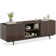 Rectangular TV Stand for TVs up to 75" with Open Shelf
