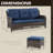 Anahit 3-Piece Wicker Outdoor Seating Group with Cushions-275042168