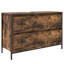 Bathroom Basin Cabinet With Drawers Sonoma Oak 60X34.5X60 Cm-353904943-353904940