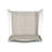 29.50" Barstools With Silver Rust-Proof Aluminum Frame, Grey Mesh, Set Of 2-85621921