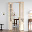 Porte pliante en verre et bois massif 8-Lite avec trousse de quincaillerie d'installation-117231261-117231257