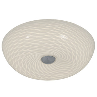 Swirled 2-Light Flush Mount