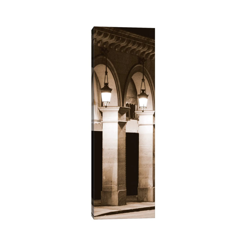Paris Lights I by Boyce Watt - Wrapped Canvas Panoramic Print, 30.48 cm H x 91.44 cm W x 1.91 cm D